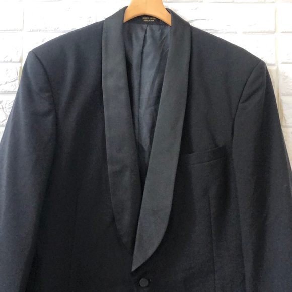 Pierre Cardin tuxedo blazer jacket - Picture 2 of 5